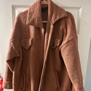 Tahari Women's pink plush Jacket